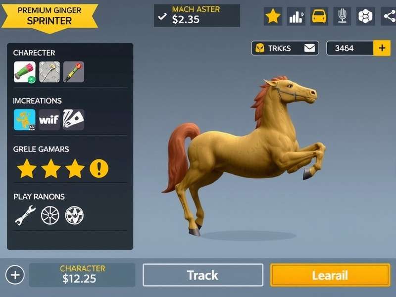 Premium Ginger Sprinter Character Customization